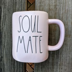RAE DUNN "Soul Mate" Ceramic Coffee Mug NWT